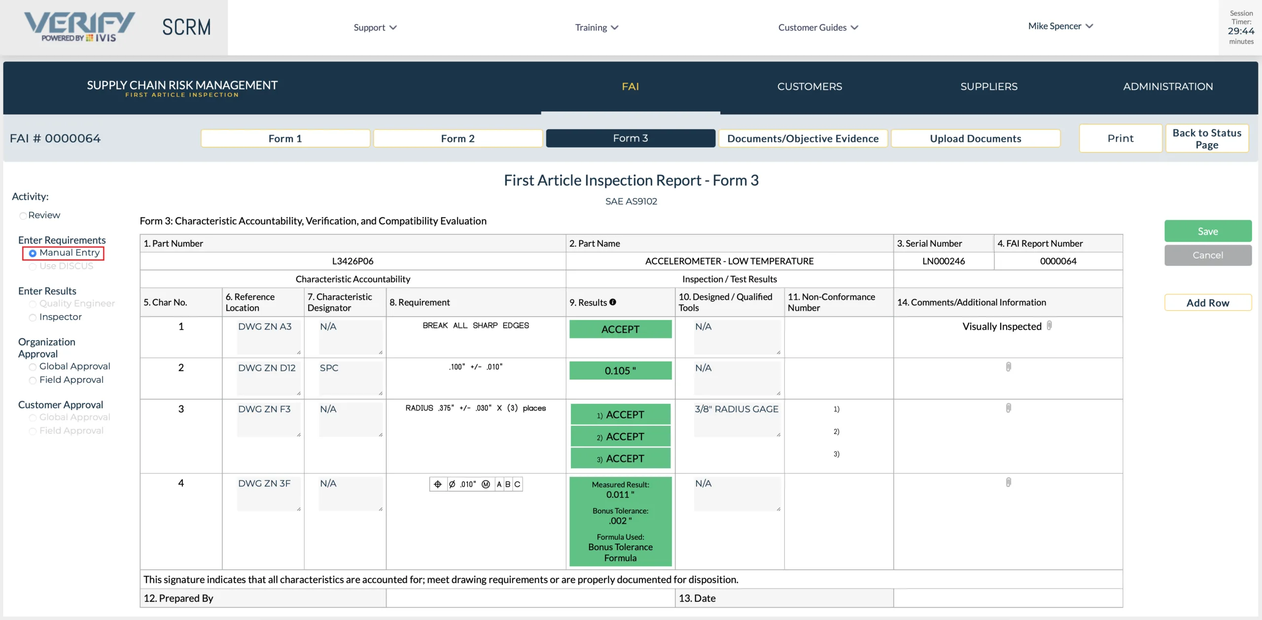 FAI Application Requirements Wizard