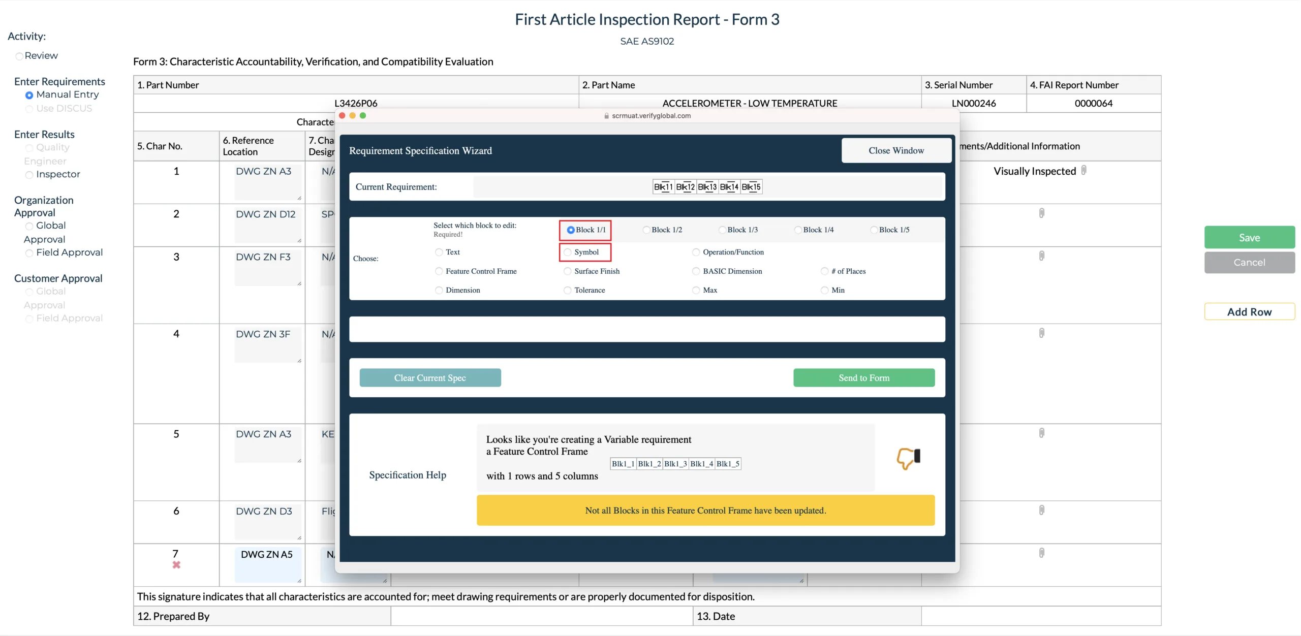 FAI Application Requirements Wizard