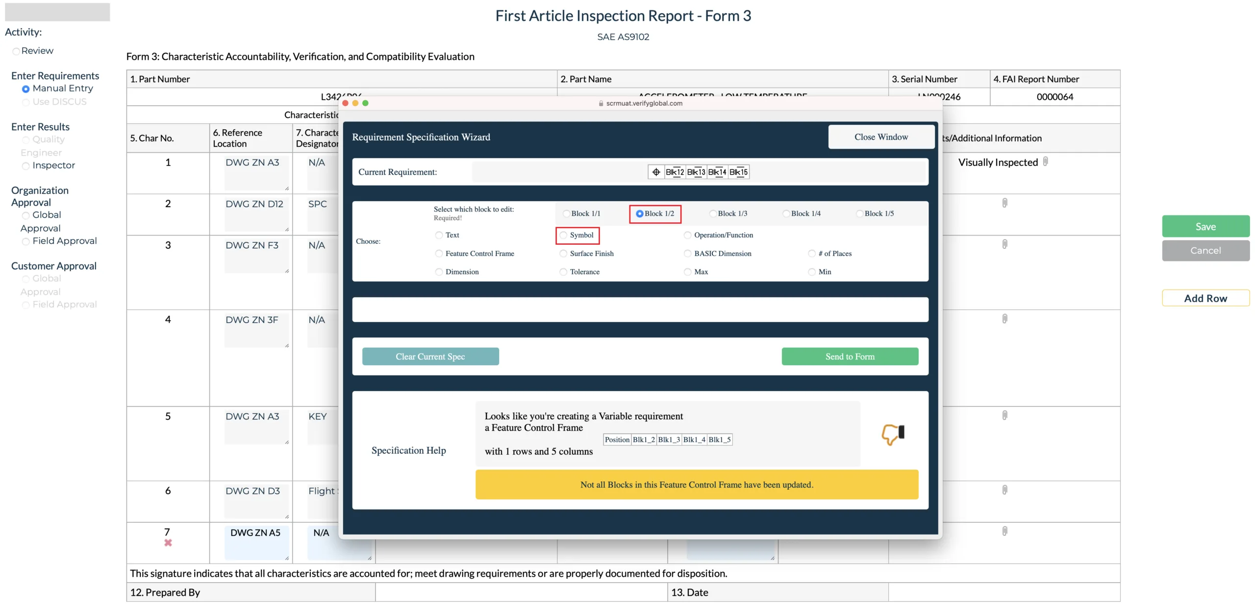 FAI Application Requirements Wizard