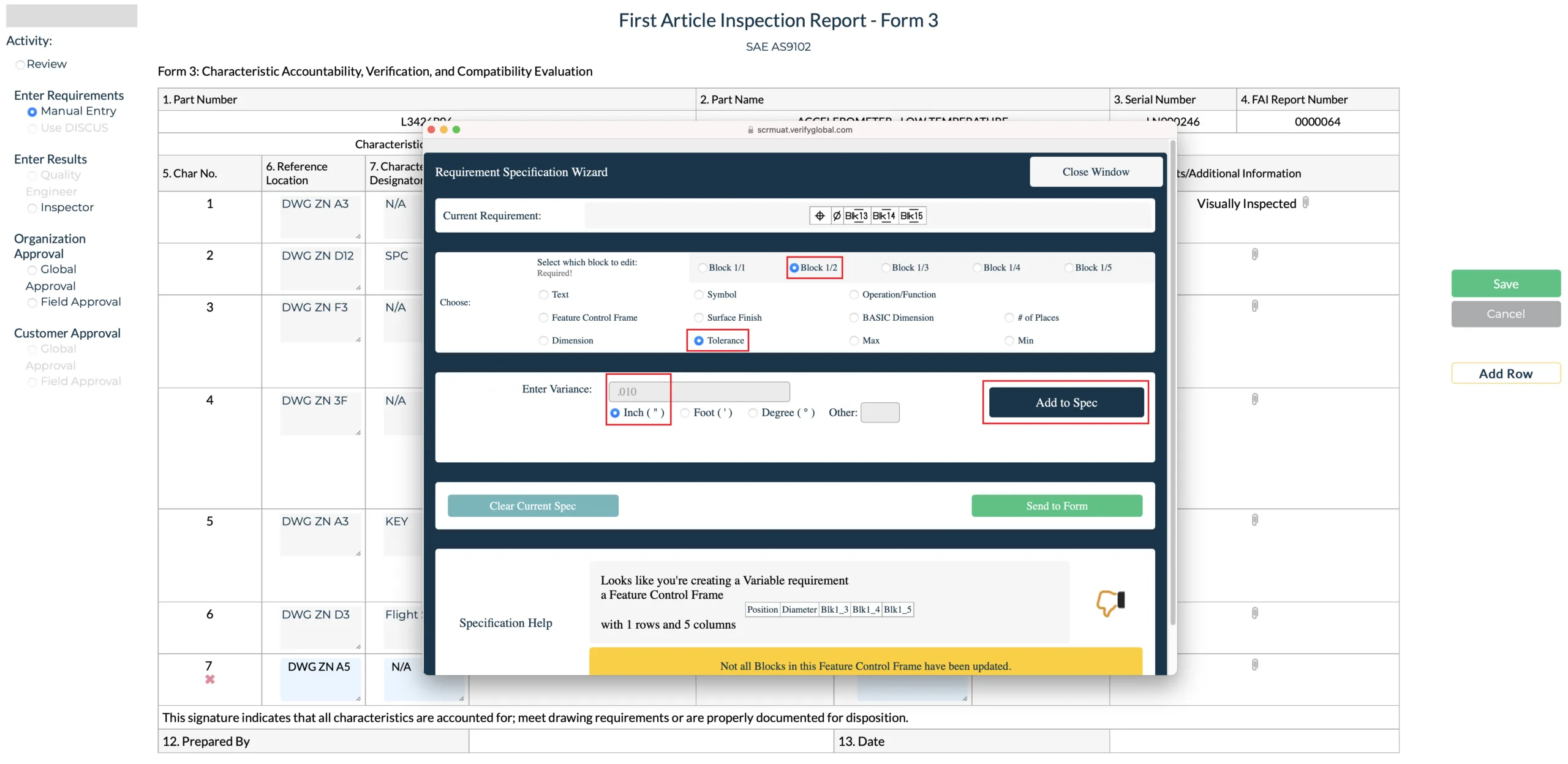 FAI Application Requirements Wizard